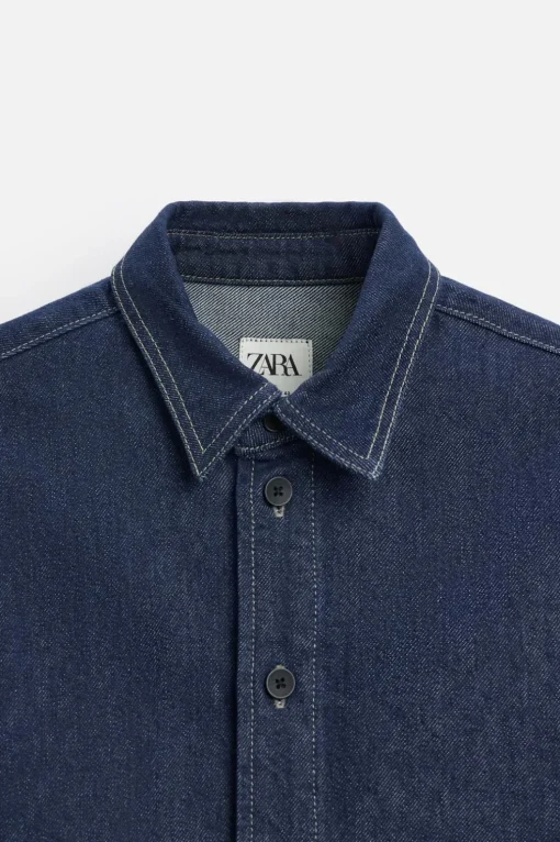 SOBRECAMISA DENIM BOLSILLO
