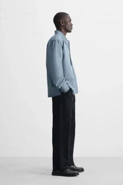SOBRECAMISA EFECTO ENCERADO