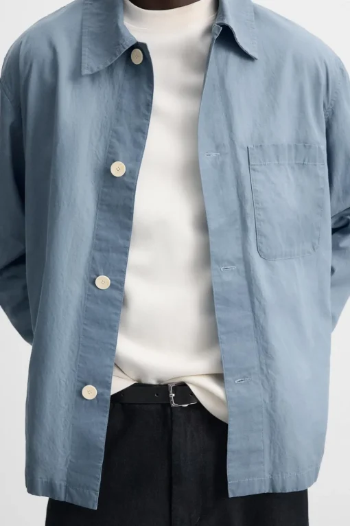 SOBRECAMISA EFECTO ENCERADO
