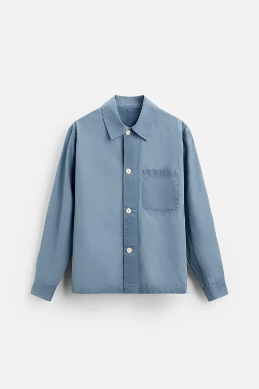 SOBRECAMISA EFECTO ENCERADO