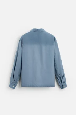SOBRECAMISA EFECTO ENCERADO