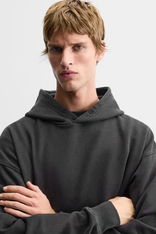 SUDADERA BOXY FIT LAVADA