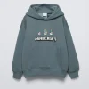 SUDADERA CAPUCHA MINECRAFT © MOJANG AB. ™