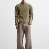 SUDADERA CREMALLERA LAVADA