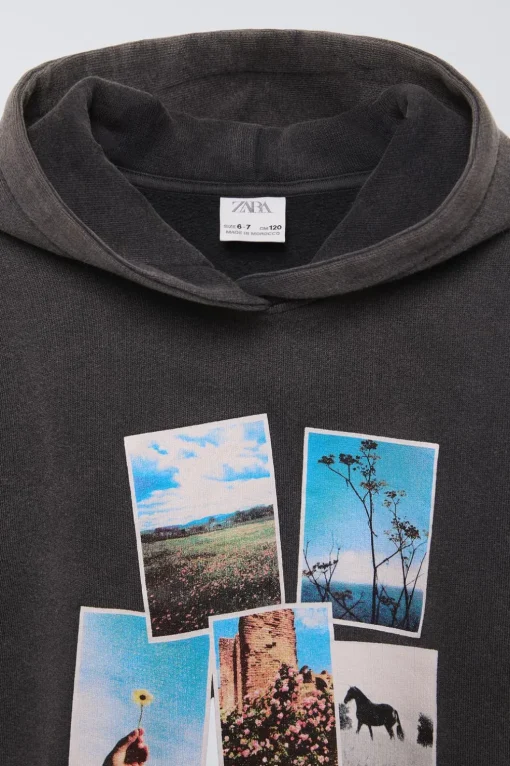 SUDADERA FOTOGRAFÍA OVERSIZE FIT