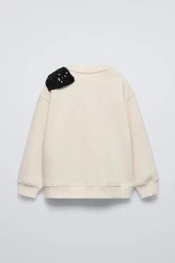 SUDADERA LAZO LENTEJUELAS