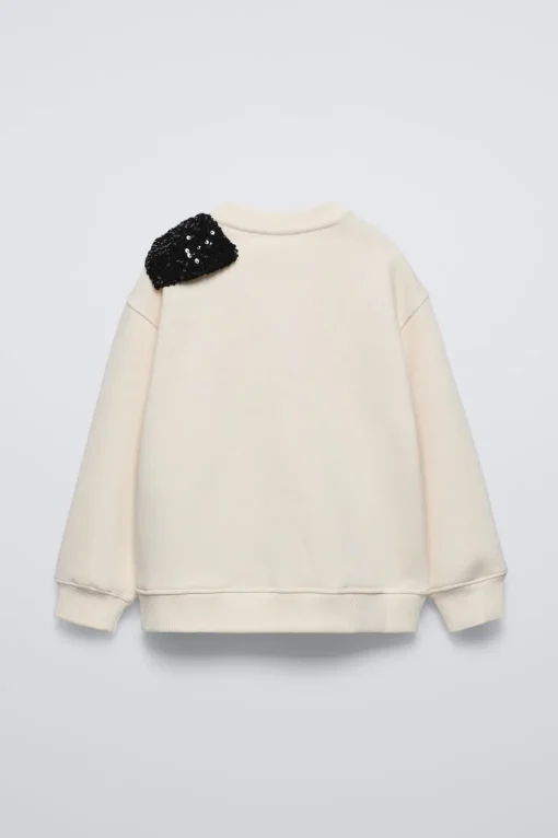 SUDADERA LAZO LENTEJUELAS