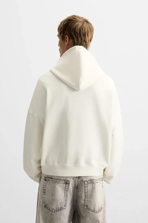 SUDADERA TEXTO ESTAMPADO