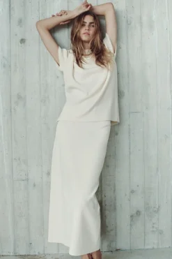 TOP PUNTO LISO OVERSIZE