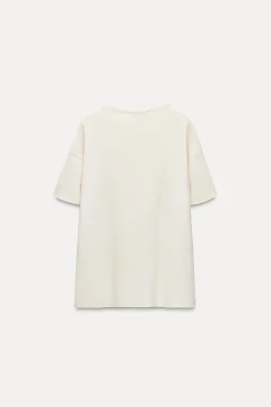 TOP PUNTO LISO OVERSIZE