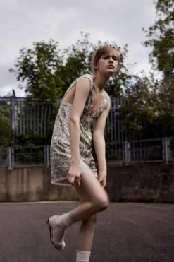 VESTIDO ABALORIOS JOYAS