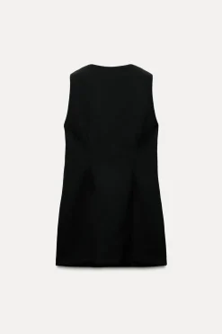 VESTIDO CORTO BOTONES