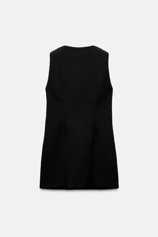 VESTIDO CORTO BOTONES