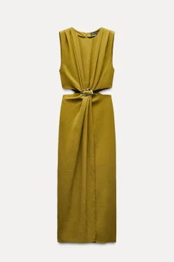 VESTIDO CUT OUT HEBILLA