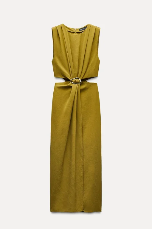 VESTIDO CUT OUT HEBILLA