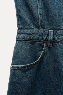 VESTIDO DENIM TRF