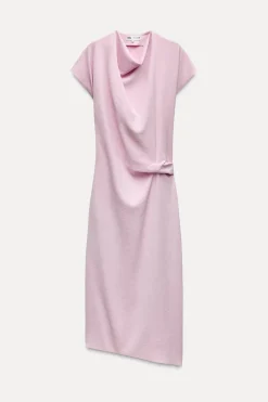VESTIDO DRAPEADO ZW COLLECTION