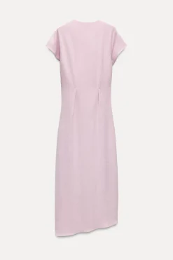 VESTIDO DRAPEADO ZW COLLECTION