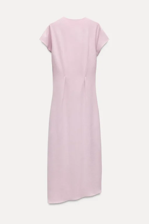 VESTIDO DRAPEADO ZW COLLECTION