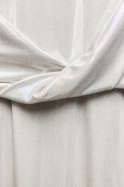 VESTIDO LARGO HALTER FOIL