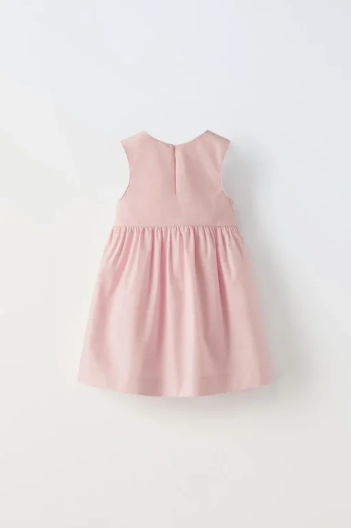 VESTIDO LAZOS CONTRASTE