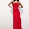 VESTIDO LENCERO DRAPEADO