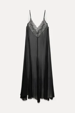 VESTIDO LENCERO ENCAJE ZW COLLECTION