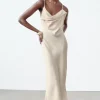 VESTIDO LENCERO SATINADO
