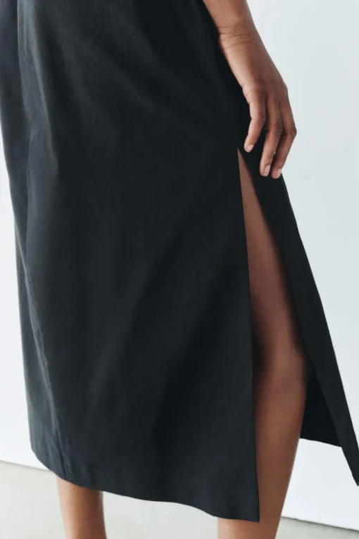VESTIDO MIDI CUT OUT ZW COLLECTION