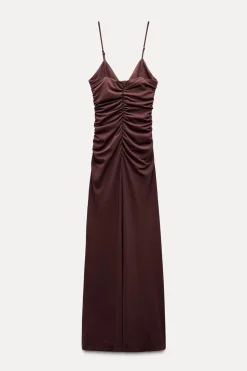 VESTIDO MIDI FLORES RELIEVE