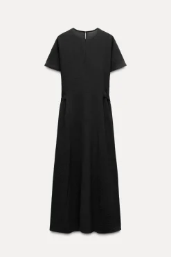 VESTIDO MIDI FLUIDO