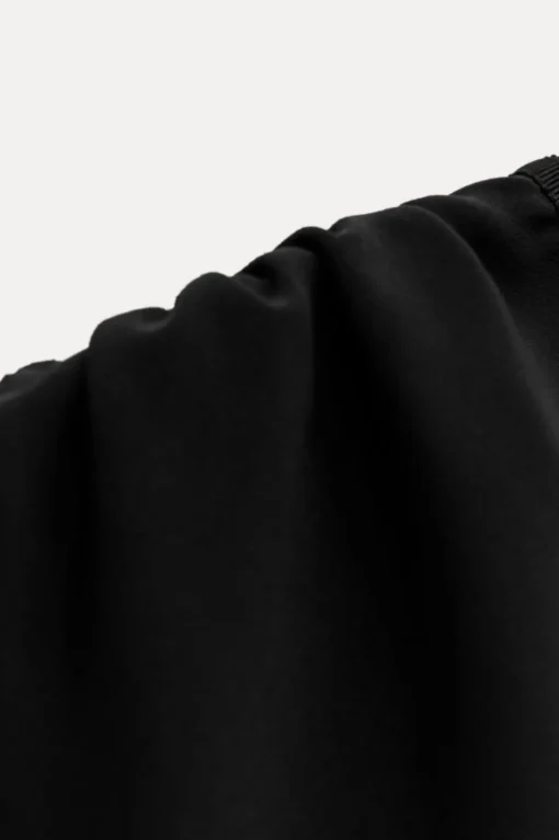 VESTIDO MIDI FRUNCES ZW COLLECTION