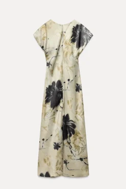 VESTIDO MIDI SATINADO
