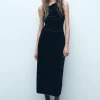 VESTIDO MIDI TERCIOPELO