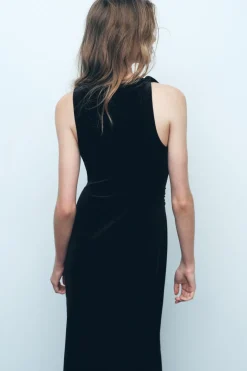 VESTIDO MIDI TERCIOPELO