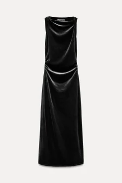 VESTIDO MIDI TERCIOPELO