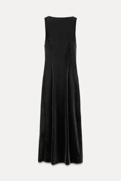 VESTIDO MIDI TERCIOPELO