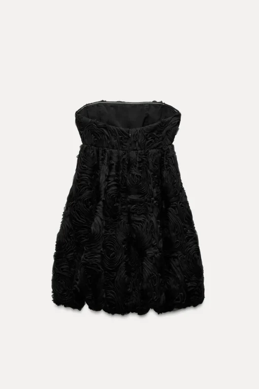 VESTIDO MINI ESTRUCTURA FLOR