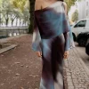 VESTIDO SATINADO ESTAMPADO CAPA