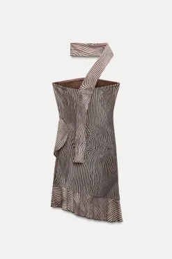 VESTIDO TUL LENCERO ESTAMPADO ANIMAL