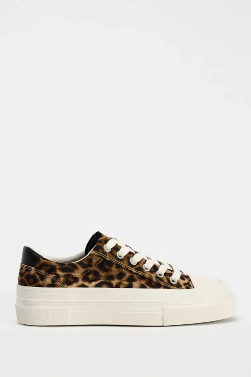 ZAPATILLAS DEPORTIVAS BAMBA ESTAMPADO ANIMAL