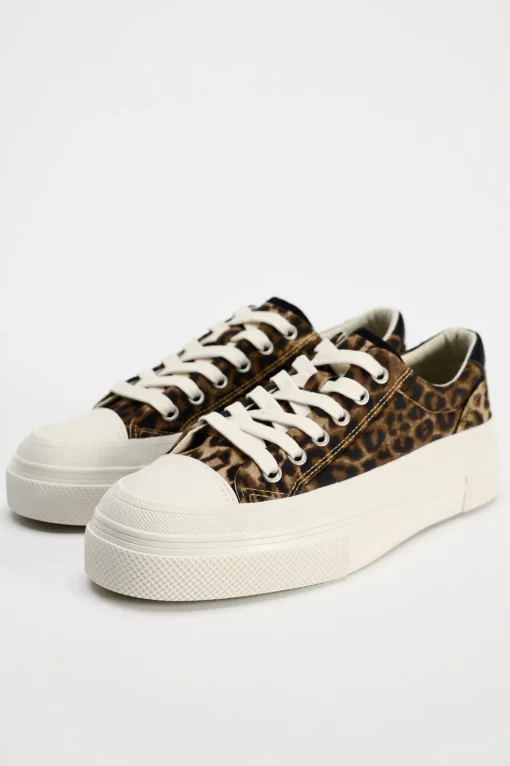 ZAPATILLAS DEPORTIVAS BAMBA ESTAMPADO ANIMAL