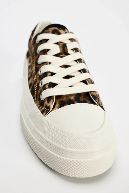 ZAPATILLAS DEPORTIVAS BAMBA ESTAMPADO ANIMAL