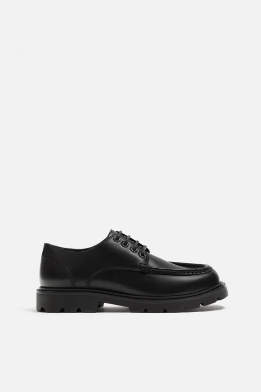 ZAPATO PIEL BORDÓN