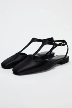ZAPATO PLANO SATINADO