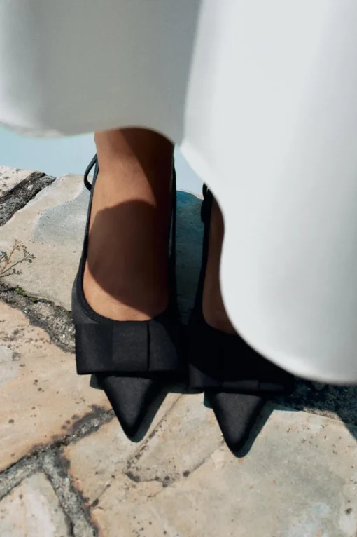 ZAPATO TACÓN DESTALONADO LAZO