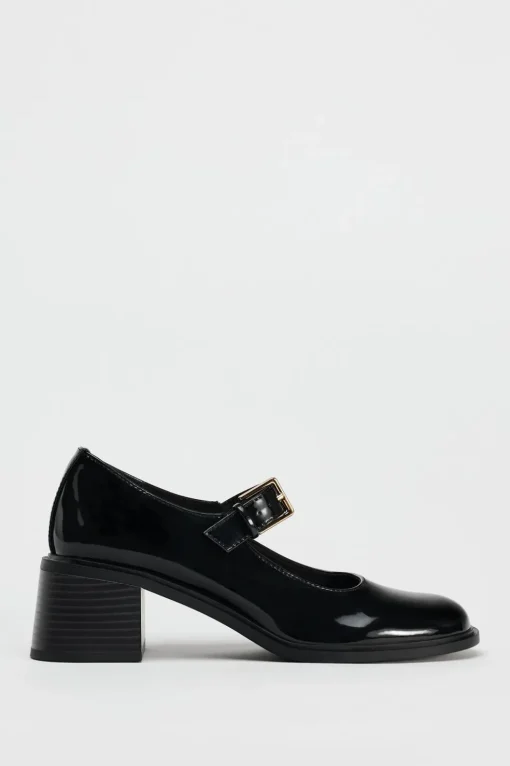 ZAPATO TACÓN EFECTO ACHAROLADO