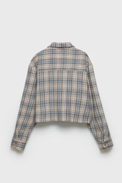 Z3D CAMISA CUADROS BOLSILLO
